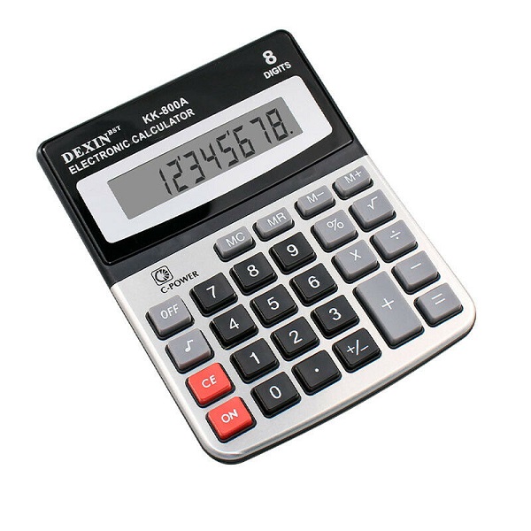 Brand new 8 digit desk calculator jumbo large buttons free delivery uk